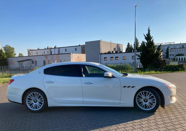 Maserati Quattroporte cena 155000 przebieg: 115000, rok produkcji 2015 z Działdowo małe 106